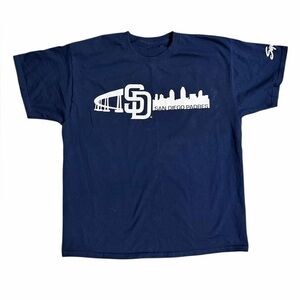 San Diego Padres Navy Blue T-Shirt